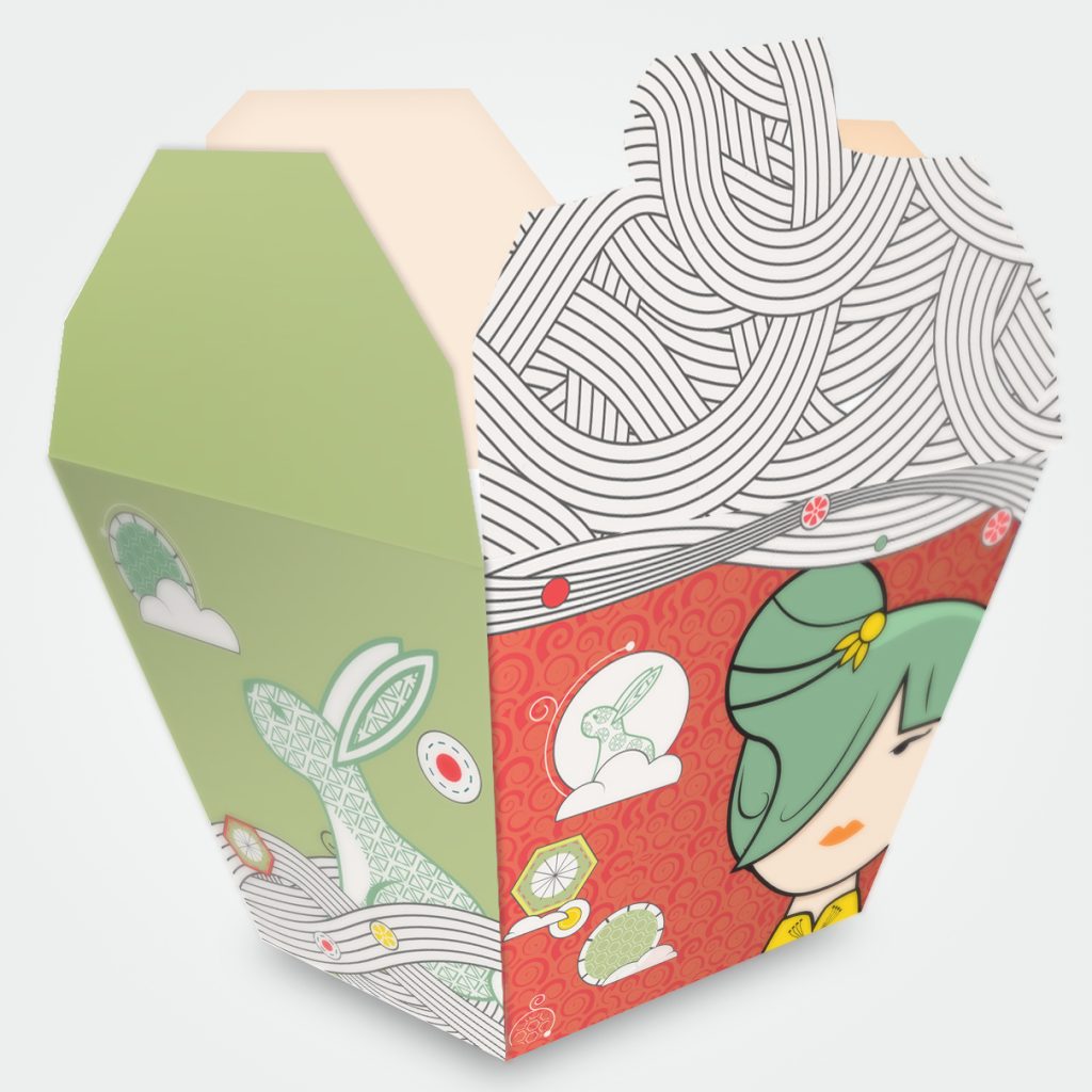 Custom Take Out Boxes with Vents