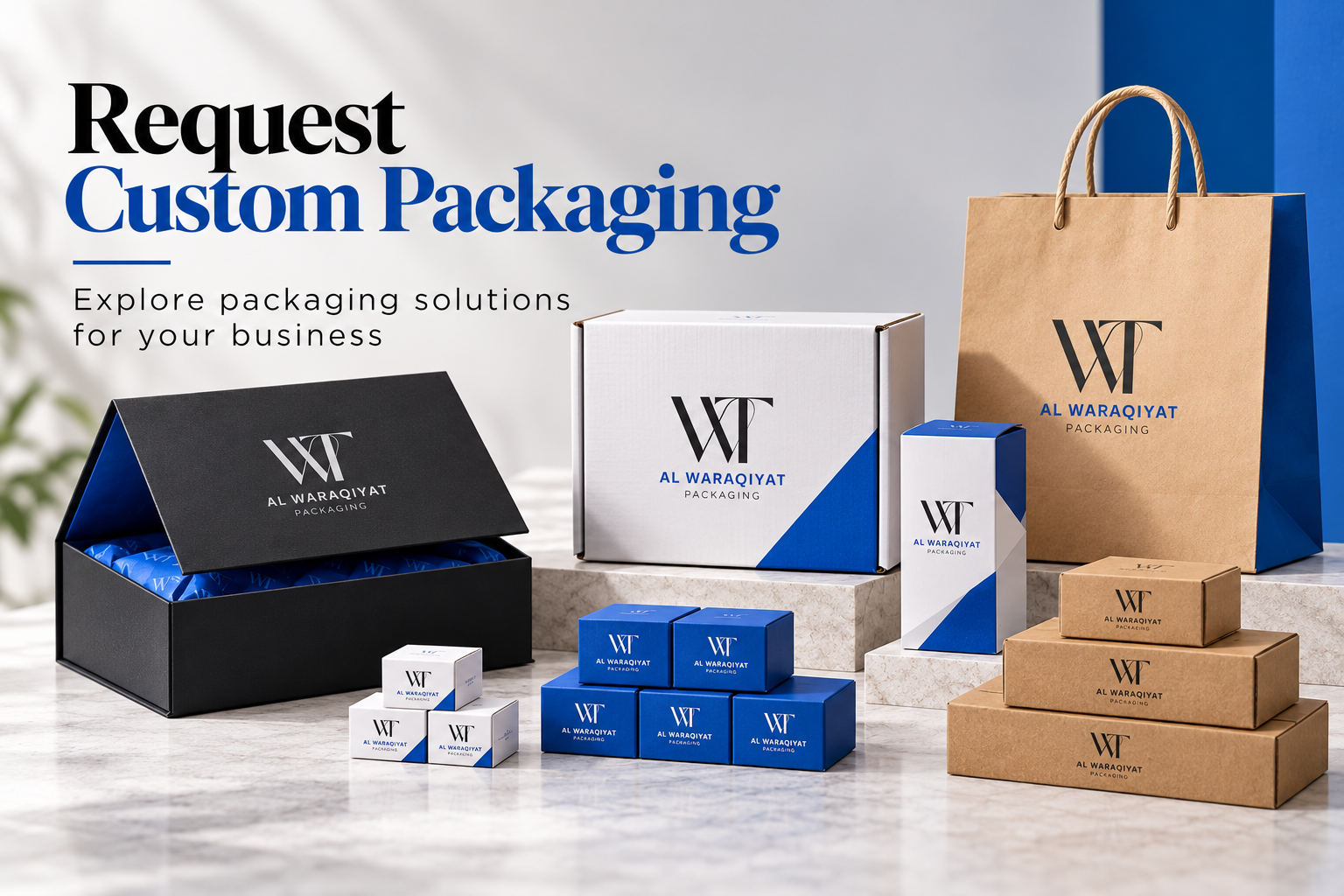 Custom packaging solutions for business and wholesale buyers